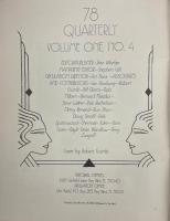 78 QUARTERLY Volume One, No.4 1989