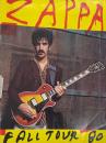 Zappa Fall tour 80  フランク・ザッパ　ツアーパンフレット