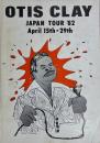 OTIS CLAY JAPAN TOUR ’82 APRIL 15th-29th  パンフレット
