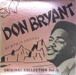 DON BRYANT / MEMPHIS SOUNDS ORIGINAL COLLRNTION Vol.3  LPレコード