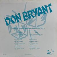 DON BRYANT / MEMPHIS SOUNDS ORIGINAL COLLRNTION Vol.3  LPレコード