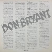 DON BRYANT / MEMPHIS SOUNDS ORIGINAL COLLRNTION Vol.3  LPレコード