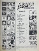 ARCADE THE COMICS REVUE No.1 Spring 1975