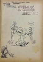 ARTISTIC COMICS  A Special Issue Made Up Entirely of Excerpts from the Secret Sketchbooks of R. Crumb