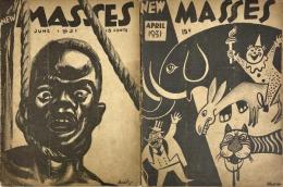 New Masses Magazine 2冊セット  Volume 6, Number 11; April / Volume 7, Number 1; June 