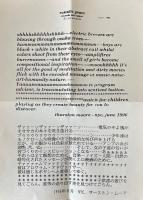 山本精一  ソロ・インプロヴィゼイション  VHS