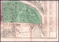 仏）DE LYON   NOUVEAU PLAN ILLUSTRE DE LA VILLE 　