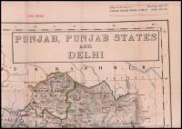 英）SURVEY of PAKISTAN MAP