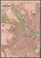 独）PLAN VON DRESDEN  　12,500分1　彩色