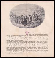 英）FRANCE AUVERGNE （観光パンフレット、裏面地図）　