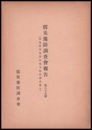 震災豫防調査會報告　第85號　　耶馬溪及英彦山地方地質調査報文