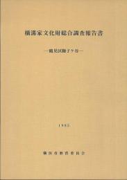 横溝家文化財総合調査報告書　鶴見区獅子ヶ谷