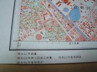 一万分一地形図　「東京7号　三田」
