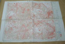 一万分一地形図　「東京7号　世田谷」