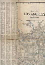 (英)ロサンゼルス市街図　(旅行案内)