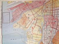 大大阪最新地圖　編入接続町村都市計画区域及路線明細