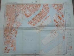 一万分一地形図　「東京3号　新橋」