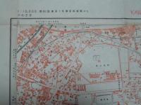 一万分一地形図　「東京7号　川崎」