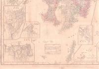 九州明細地圖　彩色　60万分一