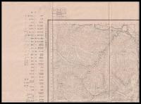 五万分一地形圖　　留萌３号「瀧川」