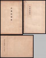 東京市史稿　市街篇　第六附録（武蔵田園簿・武蔵國絵圖・東京地勢圖）