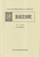 東海支部報　№1～№45（付支部通信）　日本山岳会東海支部設立30周年記念