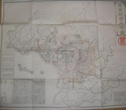 複製　明治13年　東京府管内全図