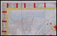 改正東亰全圖　東京名勝獨案内　十五区六郡町村一覧　52×75