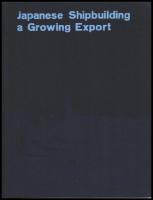 （英）Japanese Shipbuilding a Growing Export