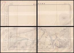 二万五千分一地形図　「鳥取北部」　鳥取県近傍五號　鳥取十五號鳥取北部ノ二