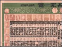 【番付】東京三曲名家一覧　昭和七年度