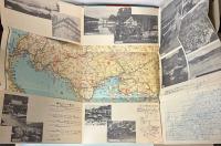 観光の中国地方　瀬戸内海・四国案内図