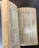 弘済会の小型時刻表　東京以西幹線付　1973年9月