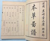 本草図譜　36巻　雑草部