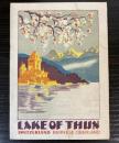 （英文パンフ）LAKE OF THUN 　トゥーン湖（スイス）