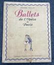 Ballets de I'opera de paris パリ・オペラ座バレー団