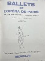 Ballets de I'opera de paris パリ・オペラ座バレー団