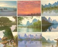 （絵葉書）陽朔風景　10枚セット