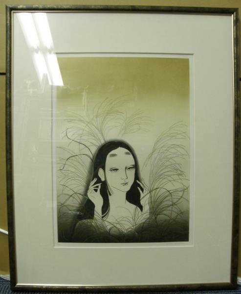 SALE／59%OFF】 版画 薄明の予感 作者 小林ドンゲ asakusa.sub.jp