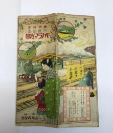 実用新案　日本鉄道パノラマ地図