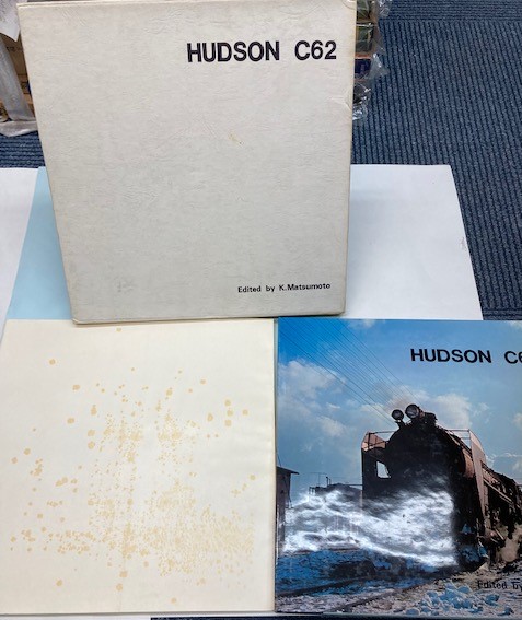 ハドソン　C62 松本謙一 HUDSON C62 初版限定1622部 松本謙一 蒸気機関車 汽車 鉄道 写真