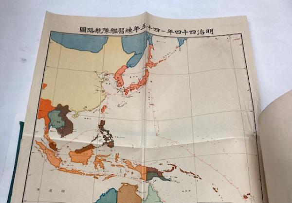 明治四十四年 練習艦隊遠洋航海記念写真帖 （軍艦阿蘇、軍艦宗谷