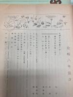 東京女子大学同窓会　関西支部　会報　1～4・8号　5冊で
