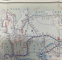 鉄道線路図　運転計画用　昭和45年12月1日現在