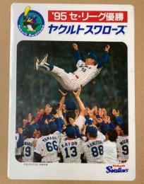 （下敷き）ヤクルトスワローズ　’95セ・リーグ優勝