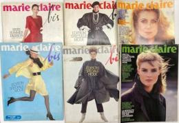 （仏文）雑誌　MARIE CLAIRE＋MARIE CLAIRE BIS 　1981～1984年内６冊
