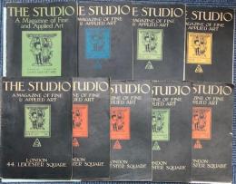 （英文）THE STUDIO―A MAGAZINE OF FINE & APPLIED ART 9冊で