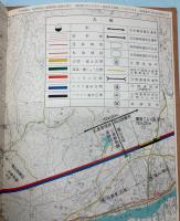 新幹線防災用　線路平面図　広島管理部管内