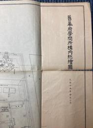 旧幕府学問所構内總絵図　（日本教育史資料付録学校図）