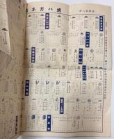 旭ハガネ値段表　昭和10年4月・昭和11年8月
